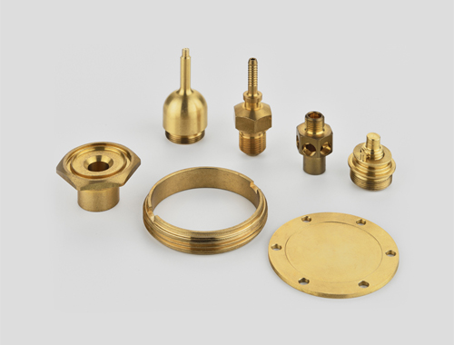 Copper CNC Turned Components Copper CNC Turned Components